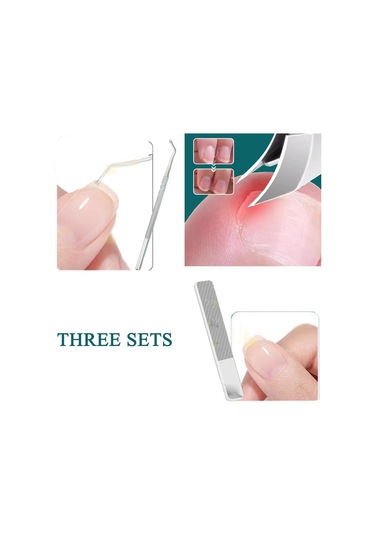 Shineyee Kavisli Geniş Ağızlı Tırnak Makası Seti - Çok Fonksiyonlu Ve Taşınabilir