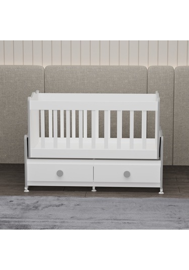Garaj Home Elegant 60x120 Beşik - Gri Beyaz