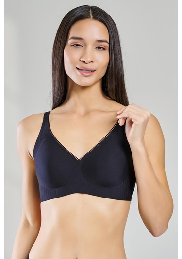 Yeni İnci İz Yapmayan Lazer Kesim Hafif Sütyen Br112 Ten