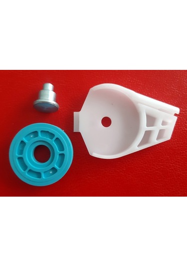 Fiat Doblo 2000-2010 Ön Sağ Cam Kriko Köşe Plastiği ve Makarası