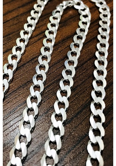 Takı Dükkanı Gümüş Gurmet Erkek Kolye Zincir Kalın 60 CM 29 G Msn16 (296366904)