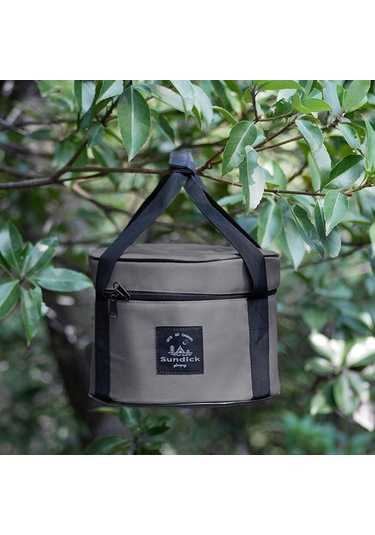 Suntek Büyük Kapasiteli Kamp Çantası Taşınabilir Aşınmaya Gri