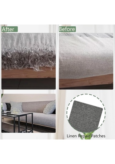 Wezone Ev Dekorasyon Tamiri İçin Otomatik Yapışkan Lifli Kumaş - Koltuk, Sandalye Yenileme, 20x30cm, Tütsü Olmaz, Solmaz, 1 Adet DiğER