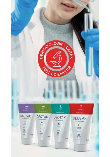 Deotak Plus Ekstra Koruma 7 Güne Kadar Etkili Krem Deodorant 35 ML x 2 Adet