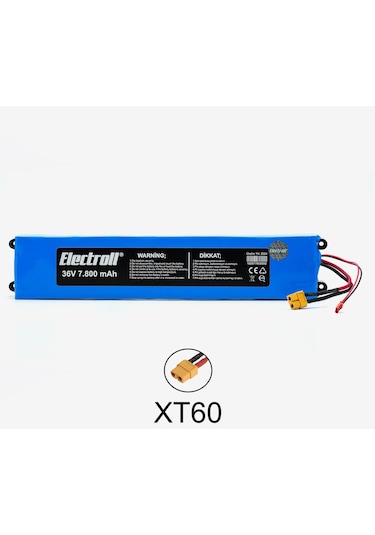 Electroll Citymate Gold 350 Uyumlu 36 V 7.8 Ah Elektrikli Scooter Bataryası