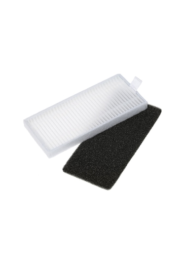 Padalink Ecovacs Deebot N79/n79s Robot Süpürge Aksesuarları - 6 Yan Fırça + 6 Hepa Filtre Tam Seti, Performansı Koru, Kolay Değişim