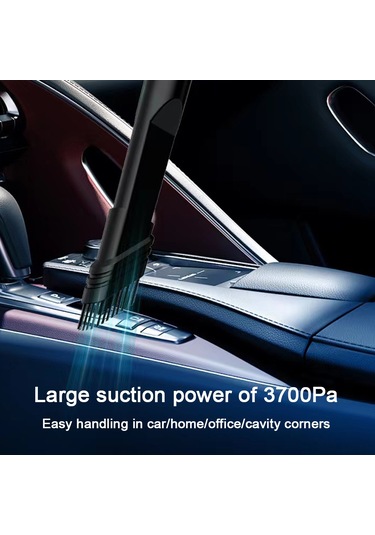 Shineyee Kablosuz Araç Şarjlı Güçlü Emişli 3700pa Taşınabilir Hızlı Şarj Vakum Makinesi