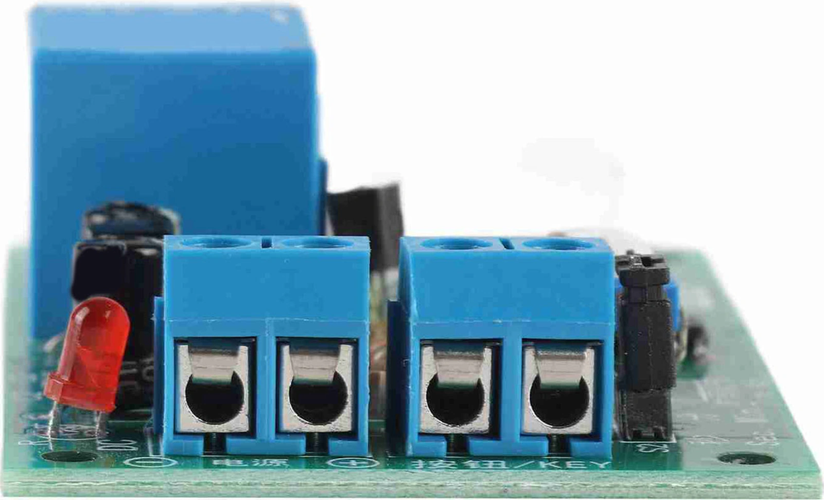 Tenfowee 12v Dc Tetiklemeli Ayarlanabilir Led Sayıcı Geri Sayım Röle Modülü 1sn-99dk Aralığı, Dinamik Görüntü, Mikrodenetleyici Tabanlı