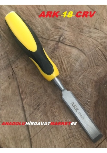 Ark Çelik Darbeli Iskarpile Ağaç Ahşap Oyma Keskisi 18M Iskarpila Çok Renkli