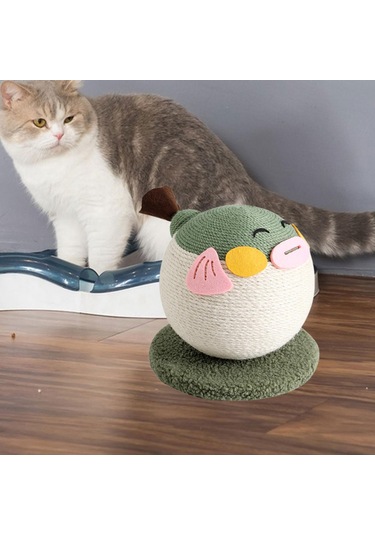 Suntek Kedi Tırmalama Sisal Topu Tırmalamaya Dayanıklı