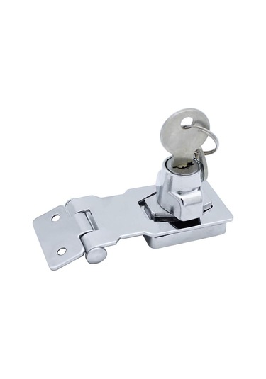 Güvenlik Kilidi Kilitlenebilir Güvenlik Kilidi Kapı Kilidi Tokalı Cihaz Kapılar İçin Anahtarlı Dolap Kilidi Ahşap Kutu Garaj Kapısı