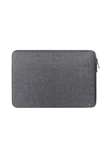 14 -15.4 İnç Evrensel Oxford Kumaş İş İç Paketi Dizüstü Tablet Çantası İçin Koyu Gri