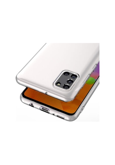 Samsung A31 Uyumlu Kamera Korumalı 3D Şeffaf Silikon Kılıf 455845298