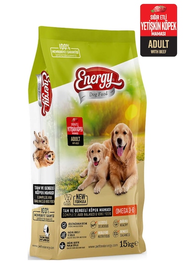 Energy Sığır Etli Yetişkin Köpek Maması 2 x 15 KG