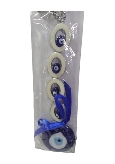nazarlık 3 lü boncuklu 25 cm askılı