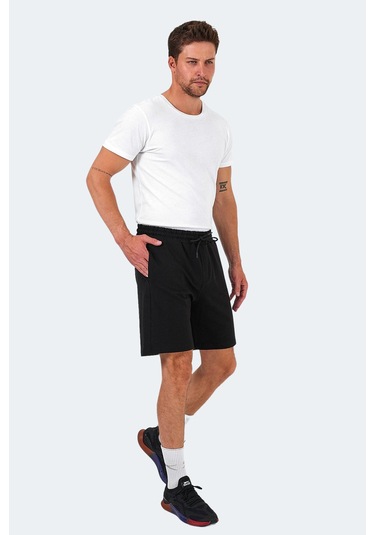 Slazenger Kallıe 2 Li Set Erkek Şort Siyah - Gri