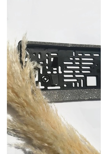 Oasis Life Gümüş Taşlı Plakalık Oto Plakalık