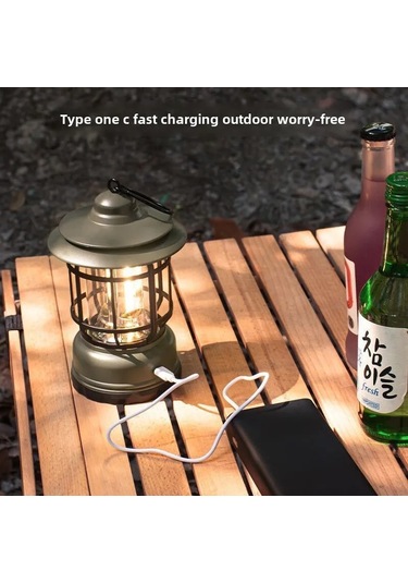 Duy Mekan Kamp Işülı, Çadır Işiklari, Atmosfer Kamp Alanı Aydinlatmasi, Ultra Siyah Şarj Siyah Şarj Siyah