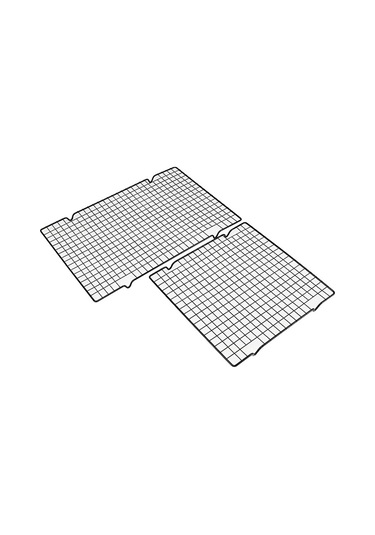 3 Adet Kek Soğutma Rafı, Siyah Karbon Çelik Ekmek Kurutma Ağı, Ağ Rafı B Siyah