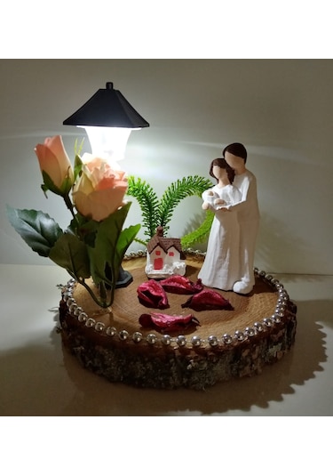 Sarılan Çift Temalı Kütük Teraryum