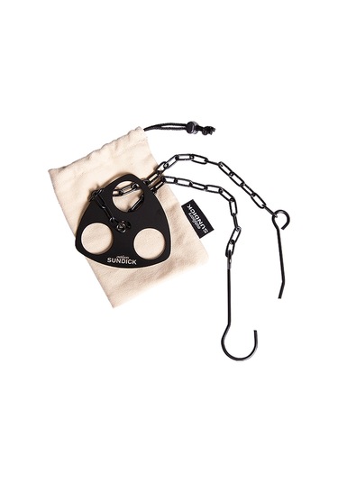 Sundick Kamp Tripod Asılı Pot Braketi Barbekü Raf Askı Y20141 Siyah