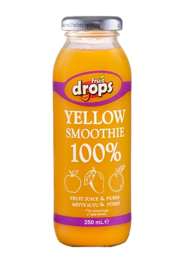 Fruit Drops 100% Yellow Smoothie 250 ML