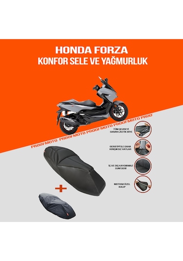 Honda Forza 250 Konfor Sele Ve Yağmurluk Kılıf