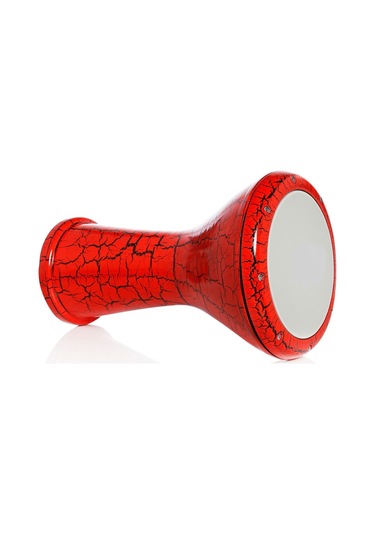 Profesyonel Alüminyum Renkli Çatlak Boyalı Model Darbuka-kılıflı