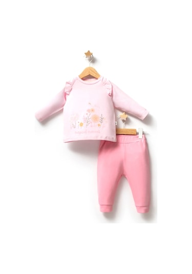 Tongs Baby 2'li Bebek Takım 3598 Pembe