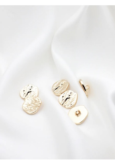 The New Button 17 Mm Ayaklı Metal Düğmeler, 6 Adet 366714349