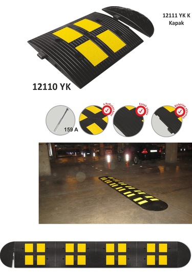 12110 Yk Evelux Kauçuk Şaseli Yol Kasisleri