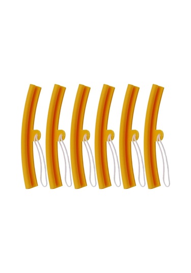 Jeehugo Lastik Montaj Korumalı Kapak 6 Adet 19.5 İnç - Aşınma Ve Çizikten Koruma - Sarı Renk