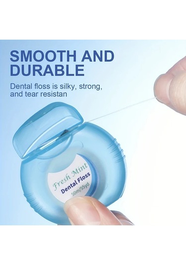 Willowhaven 3 Adet Nane Aromalı Diş İpi Şeritleri - Taşınabilir Çanta Boy