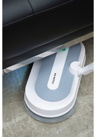 Kumtel Şarjlı Kablosuz Mop Paspas Beyaz
