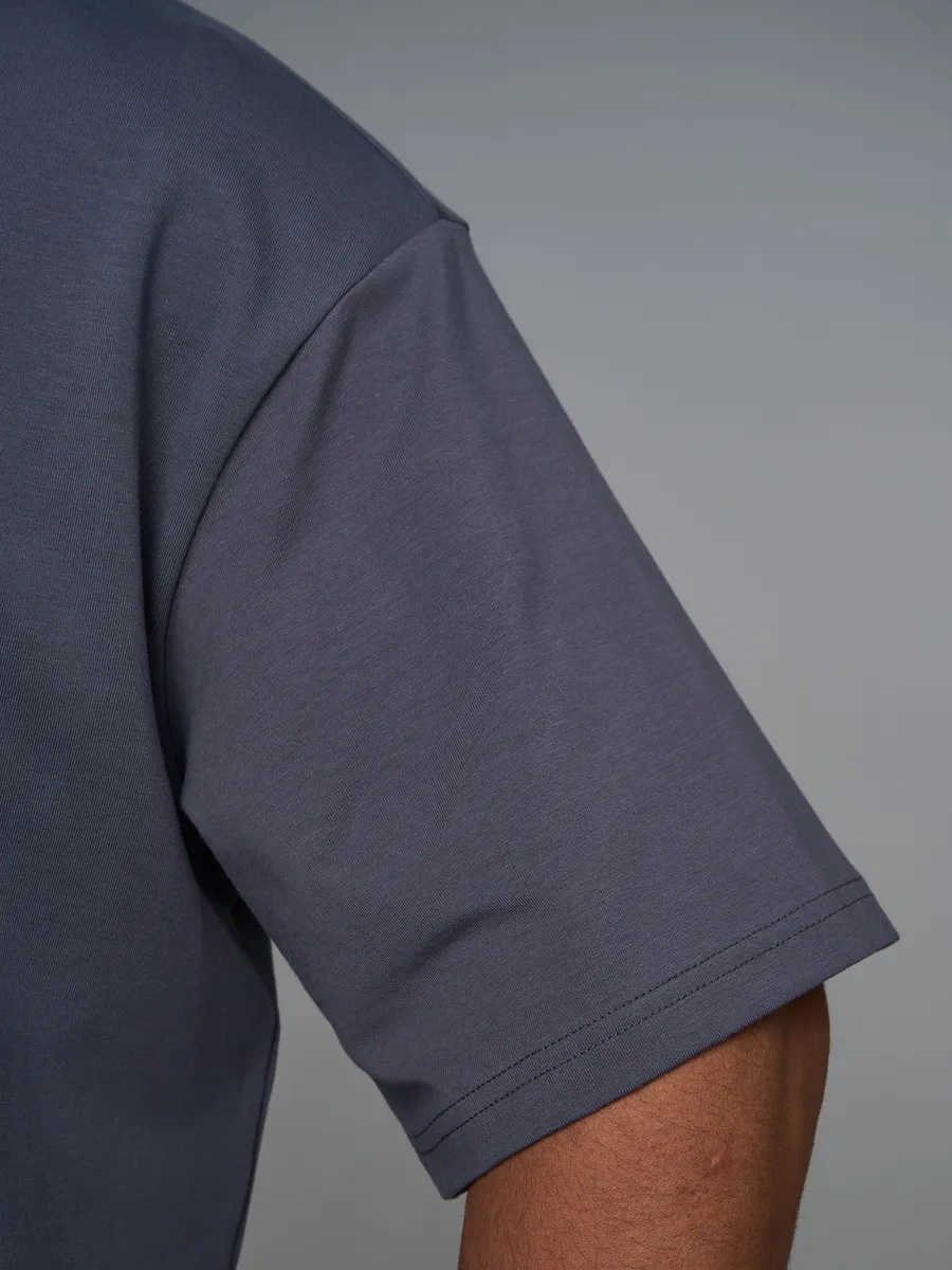 Stıngray Oversize Gri Kalın Tişö 313124921 Koyu Gri