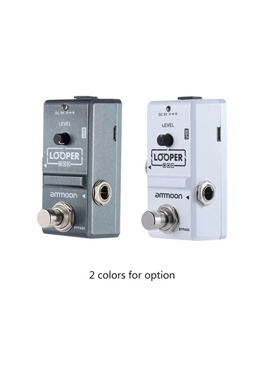 Ammoon Ap-09 Nano Serisi Looper Elektro Gitar Monoblok Beyaz