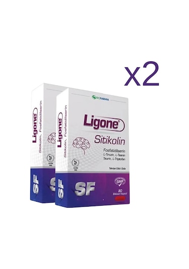 Ligone Sitikolin 30 Bitkisel Kapsül X2 Adet