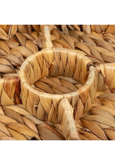 Naturalove Hasır Sunum Tabağı - 5 Gözlü