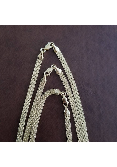 Bismark 50 Cm Altın Zincir 14 Ayar 5 Mm