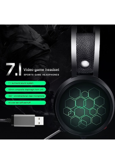 Novahub 3.5mm Mikrofonlu G1 Oyuncu Kulaklığı: Ayarlanabilir, Deri, Uzun Süreli Kullanım İçin Rahat, Siyah