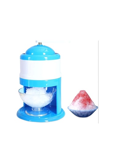 Willowhaven Mavi Manuel Buz Kıyıcı: Dondurma Ve Smoothie Makinesi, Pratik Mutfak Aleti