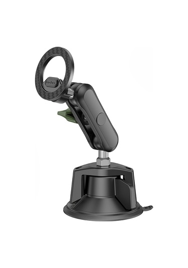 Go Des Gd-hd361 360 Derece Dönebilen Vakumlu Magnetik Araç İçi Telefon Tutucu Siyah Siyah
