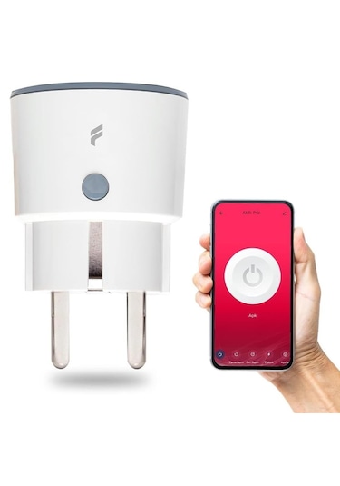Fonri Nas-wr01w6 Akım Korumalı Wi-fi + Bluetooth Akıllı Priz 16a