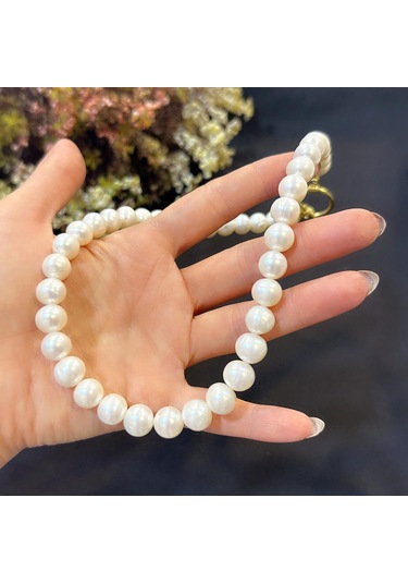 Stela Mayorka İnci Gümüş Kolye