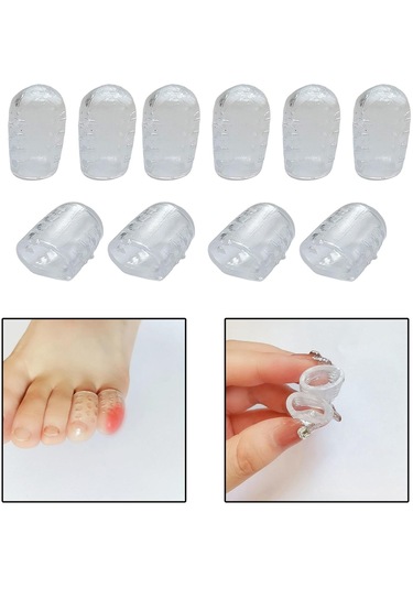 Suntek 10x Silikon Ayak Parmak Koruyucuları Koşu Yürüyüşü