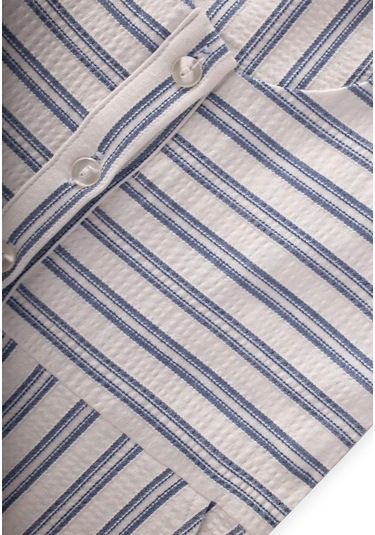 Wenolsa Tulum 2-6 Yaş Mavi Çizgili Mavi