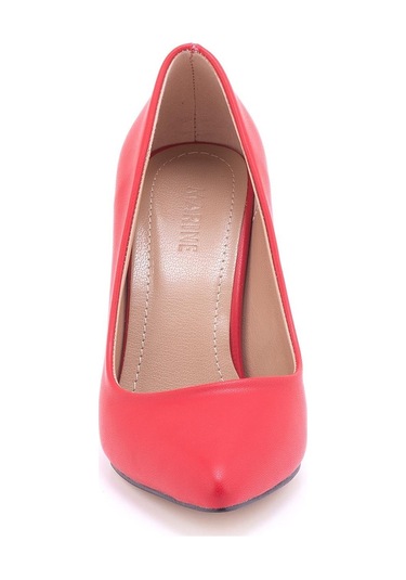 Marine Shoes 134-451 Kadın Ayakkabı Mak-k3-451 050 Kırmızı