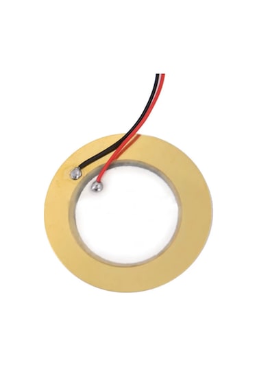 27mm Piezo Disk 5cm Kablolu Ses Üretici Oyuncak Alarm Acil Tehlike Uyarı Kapı Zil Oyun Kısa Devre Bu