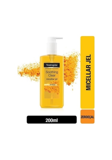 Neutrogena Soothing Clear Micellar Yüz Temizleme Jeli 6 x 200 ML