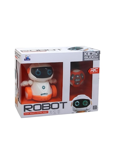 Oyuncak Uzaktan Kumandalı Full Fonksiyonlu Işıklı Sesli Yürüyen Robot Robbot